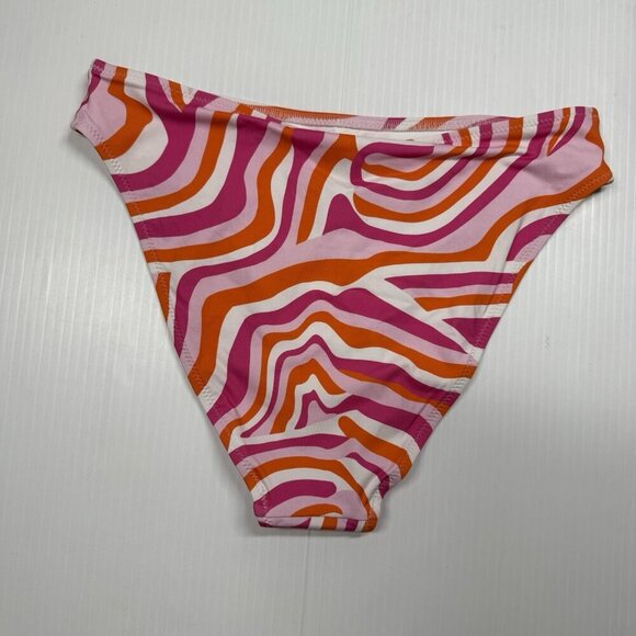 Solid & Striped Pink The Brody Swimsuit Cheeky Bikini Bottom Size Medium NWT - Picture 8 of 9